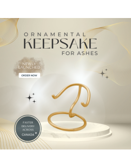 Specialty Keepsake Stand (Brushed Gold)